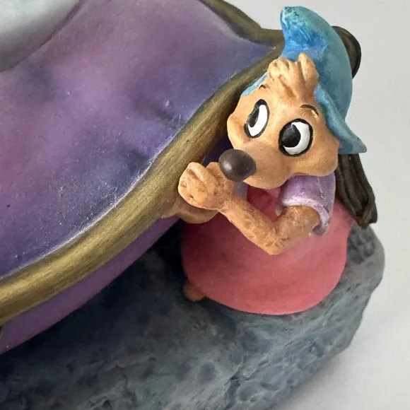 Disney’s Cinderella Glass Slipper Snowglobe with Jaq ,Gus, Suzy & Perla - Picture 10 of 11